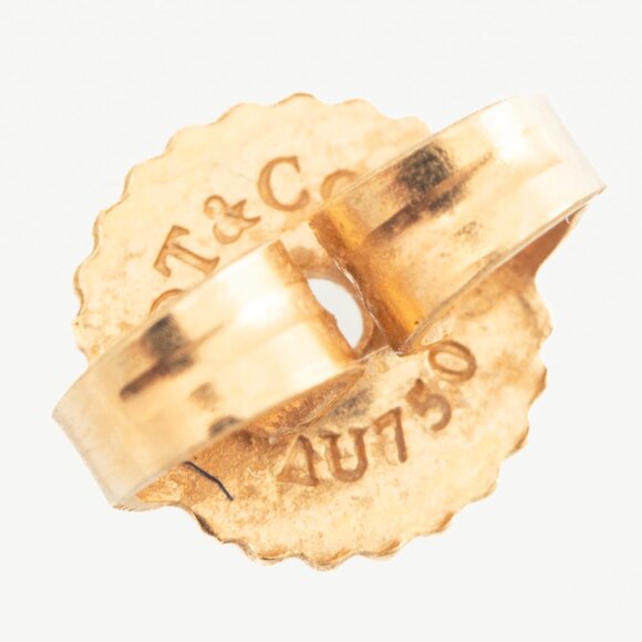 Tiffany & Co. 18k Gold Ball Stud Earrings - Picture 5 of 6